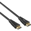 MediaRange HDMI Premium High Speed with Ethernet Cable, Ver. 2.0, 18 Gbps Ver. 2.1, 4k@60Hz, 2.0m, Black (MRCS247)-MRCS247
