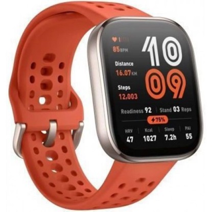 Xiaomi Smartwatch Amazfit BIP 6 Chiamata Vocale BT Red (W2435EU5N) (XIAW2435EU5N)-XIAW2435EU5N