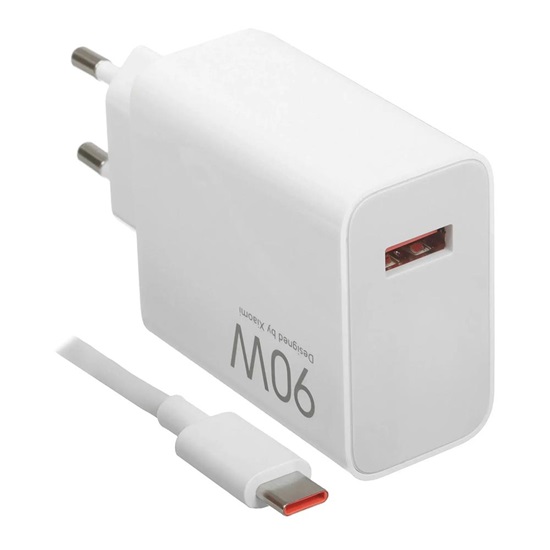 Xiaomi Hypercharge Combo 90W (Type-A) + Cavo Type C (BHR07ZBEU) (XIABHR07ZBEU)-XIABHR07ZBEU