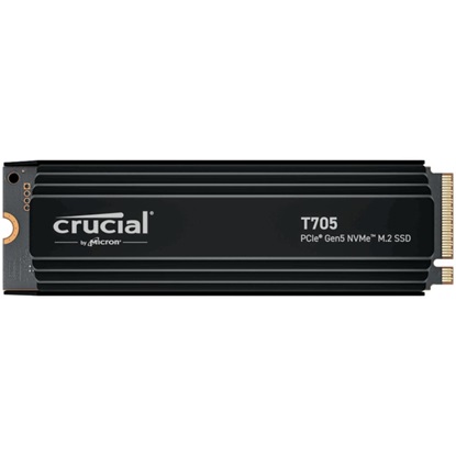 Crucial T705 1TB PCIe Gen5 NVMe M.2 SSD (CT1000T705SSD3) (CRUCT1000T705SSD3)-CRUCT1000T705SSD3