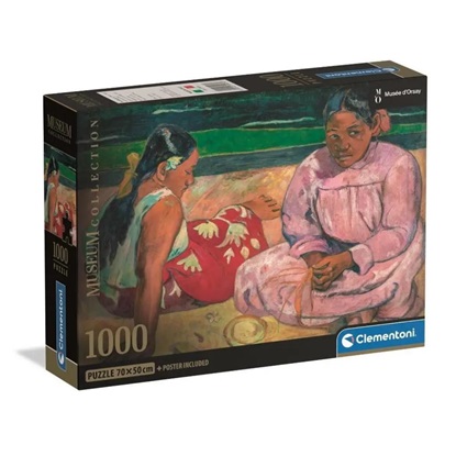 Clementoni Puzzle Museum Collection - Gauguin: Femmes De Tahiti 1000pcs (39975) (CLE39975)-CLE39975