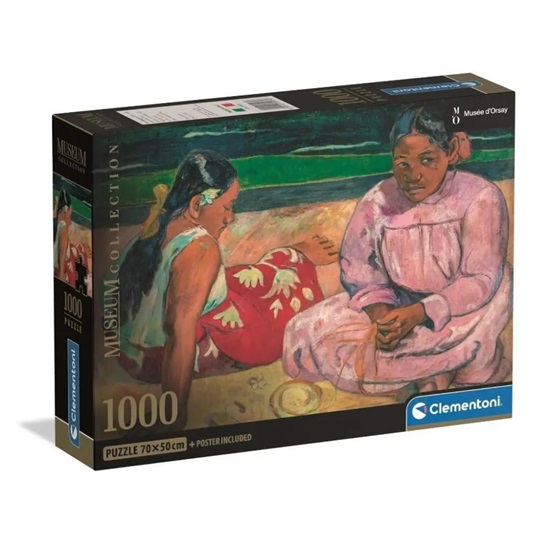 Clementoni Puzzle Museum Collection - Gauguin: Femmes De Tahiti 1000pcs (39975) (CLE39975)-CLE39975