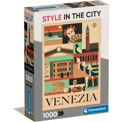 Clementoni Puzzle Style in the City Collection - Venezia 1000pcs (39846) (CLE39846)-CLE39846