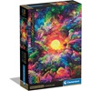Clementoni Puzzle ColorBoom Collection - Psychedelic Jungle Sunrise 500pcs (35530) (CLE35530)-CLE35530