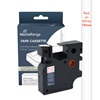 Ετικέτες Γενικής Χρήσης Mediarange (Dymo® D1/45805/S0720550) 12mm, 7m, Red on White (MRDY45805)-MRDY45805