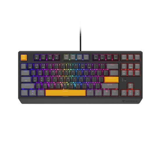 Genesis Gaming Keyboard Thor 230 Tkl Anchor ray Positive US RGB Mechanical Outemu Red (NKG-2081) (GNSNKG-2081)-GNSNKG-2081