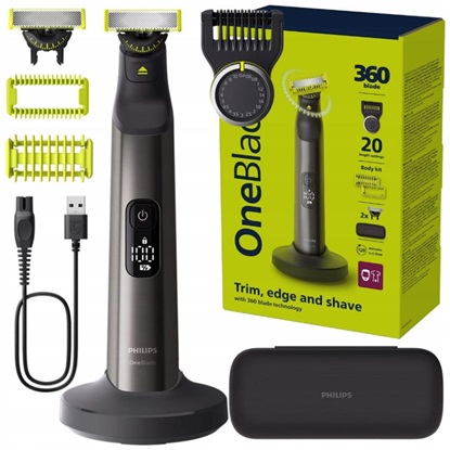 Philips OneBlade Pro 360 QP6652/61 Ξυριστική Μηχανή Προσώπου / Σώματος (QP6652/61) (PHIQP6652-61)-PHIQP6652-61