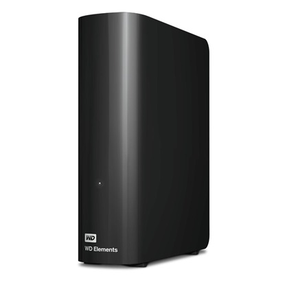 Western Digital Εξωτερικός Σκληρός Δίσκος 20TB Elements Desktop USB3.0 (WDBWLG0200HBK-EESN)-WDBWLG0200HBK-EESN