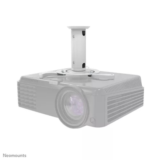 Neomounts Projector Ceiling Mount 8-15cm (BEAMER-C80WHITE) (NEOBEAMER-C80WHITE)-NEOBEAMER-C80WHITE