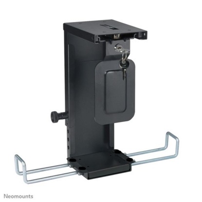 Neomounts CPU Holder Height 20-36 cm & Width 5-10 cm (CPU-D075BLACK/LK) (NEOCPU-D075BLACK-LK)-NEOCPU-D075BLACK-LK