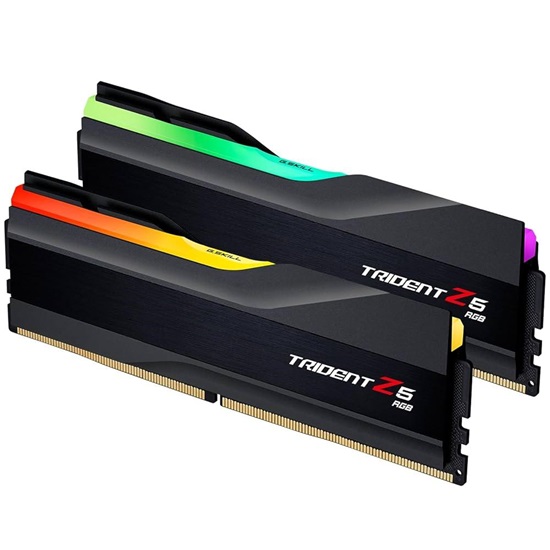 G.Skill Trident Z5 RGB DDR5 64GB RAM με 2x32GB Modules και Ταχύτητα 6400 για Desktop (F5-6400J3239G32GX2-TZ5RK)-GSKF5-6400J3239G32GX2-TZ5RK