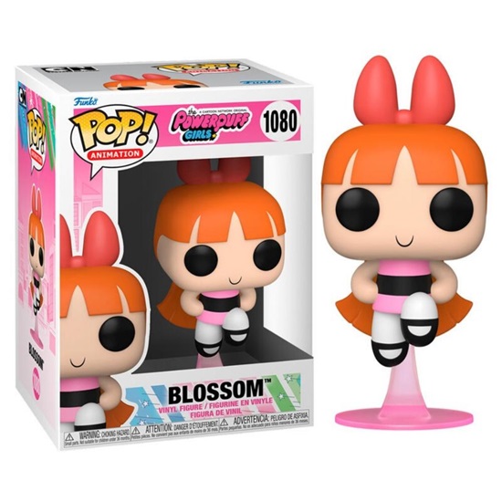 Funko Pop! Animation: The Powerpuff Girls - Blossom #1080 (FNK77755)-FNK77755