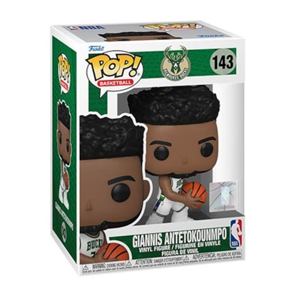 Funko Pop! Sports: Milwaukee Bucks - Giannis Antetokounmpo #143 (FNK40053)-FNK40053