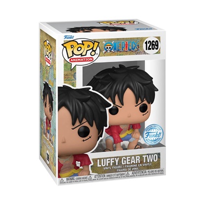 Funko Pop! Animation: One Piece - Luffy Gear Two #1269 Special Edition (FNK26460)-FNK26460