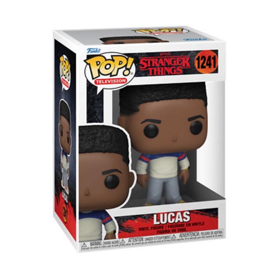 Funko Pop! TV: Stranger Things - Lucas #1241 (FNK23957)-FNK23957