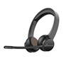 MediaRange Wireless Stereo headset with microphone & ENC, 400mAh battery, black (MROS307)-MROS307