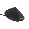 MediaRange Corded ergonomic 6-button optical mouse for right-handers (Black, Wired) (MROS230)-MROS230
