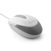 MediaRange Optical Mouse Corded 3-Button Compact-sized (White/Grey, Wired) (MROS214)-MROS214