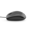 MediaRange Optical Mouse Corded 3-Button Silent-click (Black, Wired) (MROS212)-MROS212