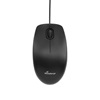 MediaRange Optical Mouse Corded 3-Button Silent-click (Black, Wired) (MROS212)-MROS212