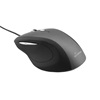MediaRange Optical Mouse (Black/Grey, Wired) (MROS202)-MROS202
