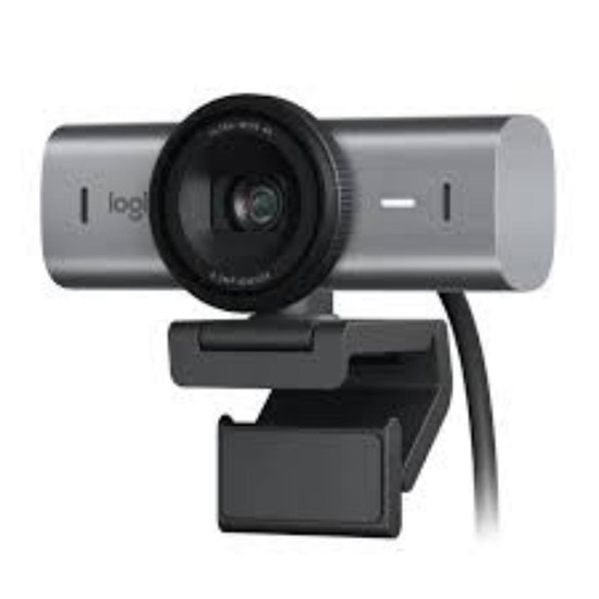 Logitech Webcam MX BRIO 4K Ultra HD Black (960-001559) (LOGMXBRIOBK)-LOGMXBRIOBK