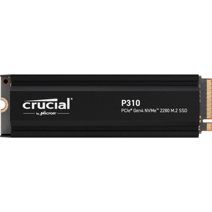 Crucial P310 Gen4 2280 1TB NVMe PCIe M.2 SSD mit Heatsink (CT1000P310SSD5) (CRUCT1000P310SSD5)-CRUCT1000P310SSD5