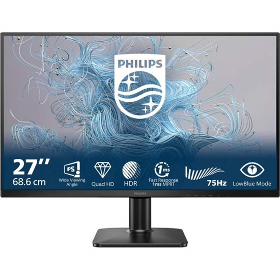 Philips E Line 27E2N1500L QHD IPS Monitor 27" (PHI27E2N1500L)-PHI27E2N1500L