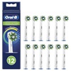 Oral-B CrossAction CleanMaximizer Electric Toothbrush Replacement Heads 12pcs White (80844547) (BRA80844547)-BRA80844547