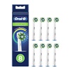 Oral-B CrossAction Electric Toothbrush Replacement Heads 8pcs White (80711280) (BRA80711280)-BRA80711280