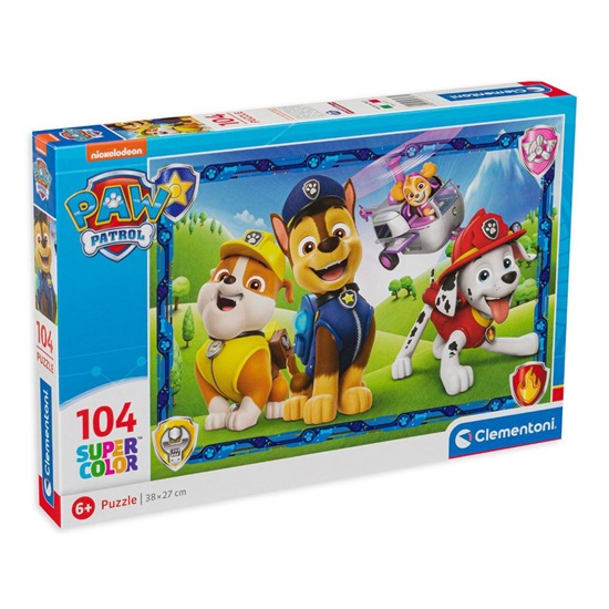 Clementoni Puzzle Nickelodeon: Paw Patrol 104pcs (27177) (CLE27177)-CLE27177