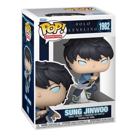 Funko Pop! Animation: Solo Leveling - Sung Jinwoo #1982 (FNK68433)-FNK68433