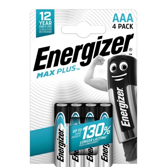 Energizer MAX Plus LR03/AAA alkaline battery (blister) (ENE17792)-ENE17792