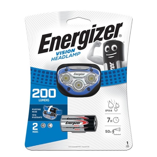 Energizer Vision Headlight 200 Lumens (ENE14420)-ENE14420