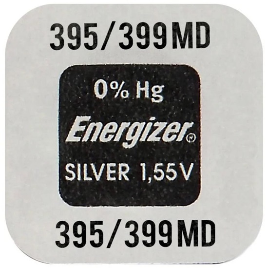 Energizer Mini Silver Battery 395-399/G7/SR927W (ENE178)-ENE178