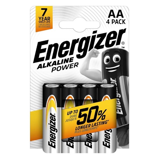 Energizer Alkaline Power LR6/AA alkaline battery (blister) (ENE12)-ENE12