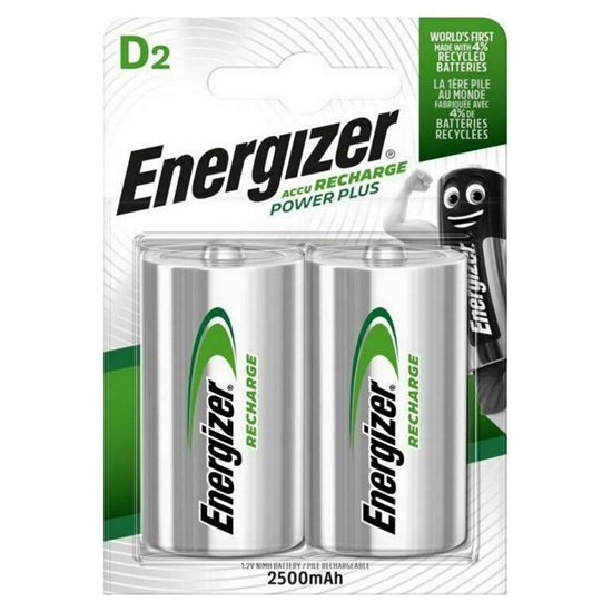 Energizer R20 D Ni-MH 2500mAh Rechargeable batteries (ENE10)-ENE10