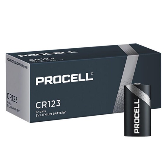 Duracell Procell CR123 lithium battery (DUR20202)-DUR20202