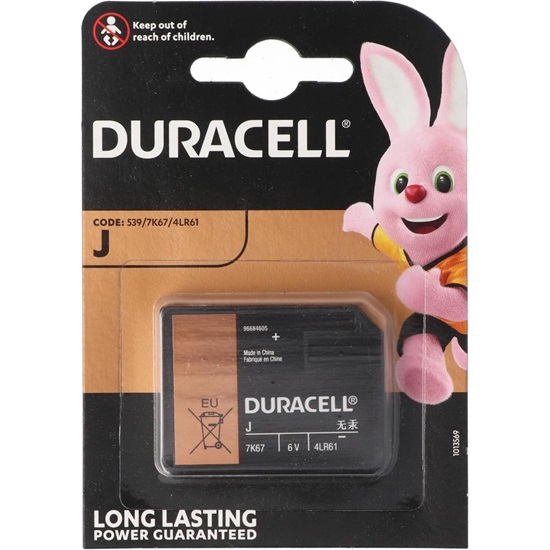 Duracell 539/4LR61/J/7K67/KJ (DUR10334)-DUR10334