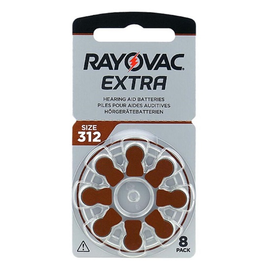 Rayovac Extra 312 hearing aid batteries (RAY20058)-RAY20058