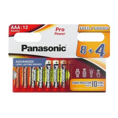 Panasonic Pro Power (blister)LR03 8+4 BL  (PAN21070)-PAN21070