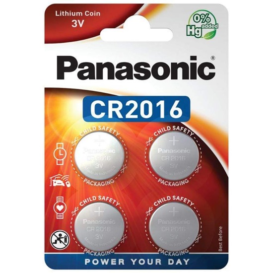 Panasonic CR2016 mini lithium battery (PAN19378)-PAN19378