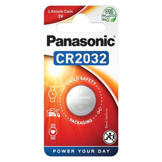 Panasonic CR2032 Mini Lithium Battery (PAN18324)-PAN18324