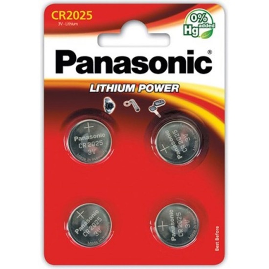 Panasonic CR2025 Mini Lithium Battery (PAN18043)-PAN18043