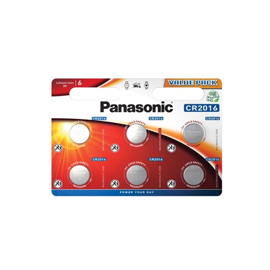 Panasonic CR2016 Mini Lithium battery (PAN17759)-PAN17759