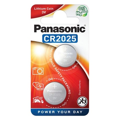 Panasonic CR2025 mini Lithium battery (PAN15736)-PAN15736