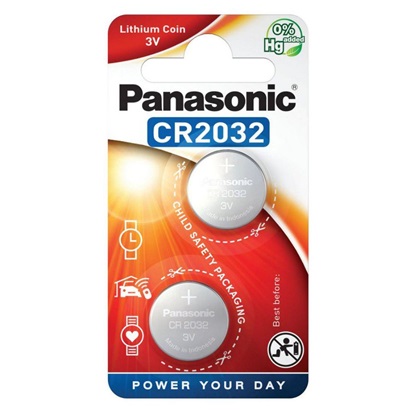 Panasonic CR2032 mini Lithium battery (PAN15734)-PAN15734