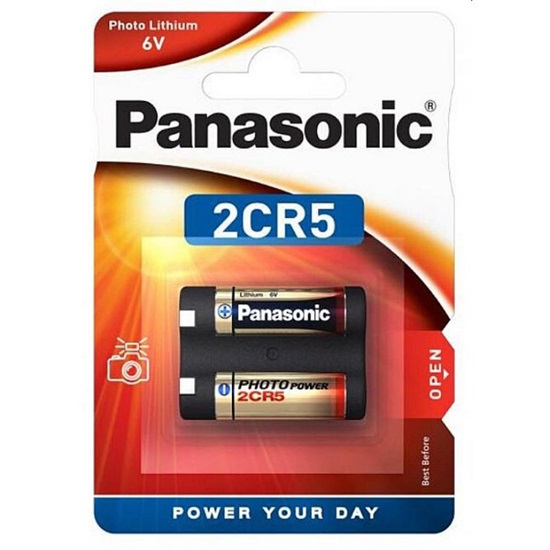 Panasonic 2CR5 Photo Lithium battery DL245 (PAN15728)-PAN15728