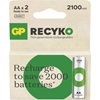 GP ReCyko 2100mAh rechargeable batteries  AA / R6 Ni-MH  (GPB21001)-GPB21001