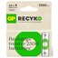 GP ReCyko 1300 mAh rechargeable batteries AA / R6 Ni-MH  (GPB20983)-GPB20983